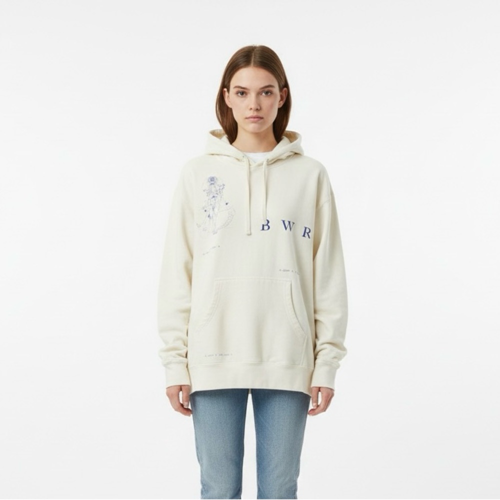 Kehlani BWR Cream Graphic Hoodie